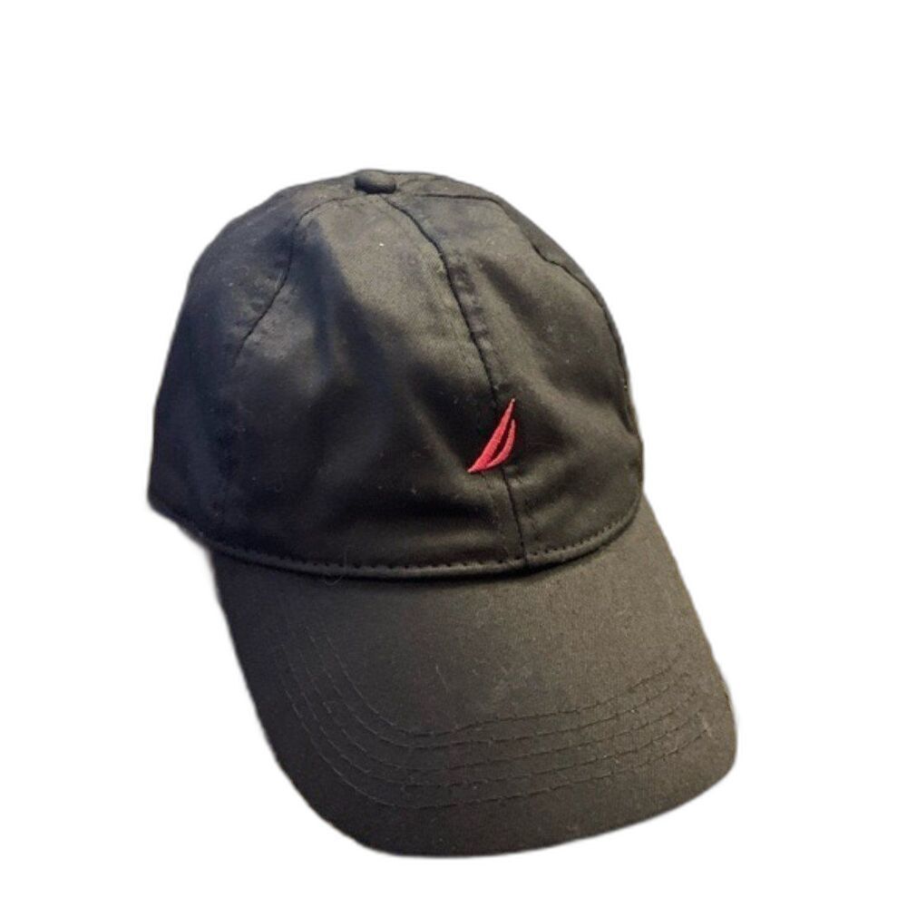 Nautica Adjustable Hat Black and Pink